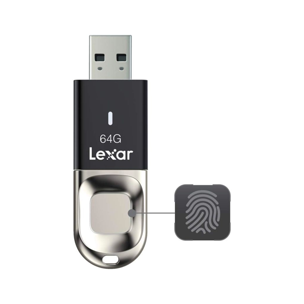 Lexar JumpDrive Fingerprint F35 Pro 3.0 64GB Clé USB