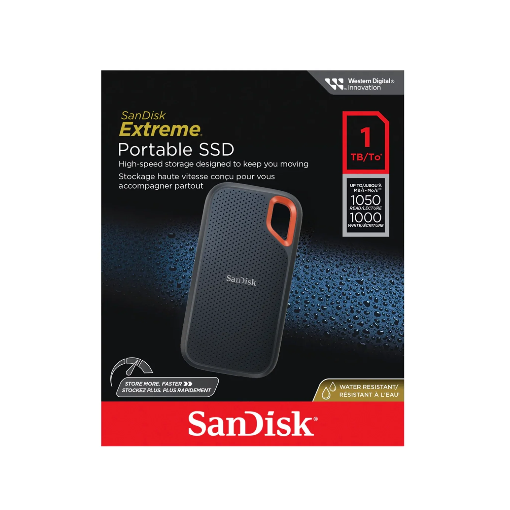 Disque SSD Externe portable SanDisk® Extreme® 1 To