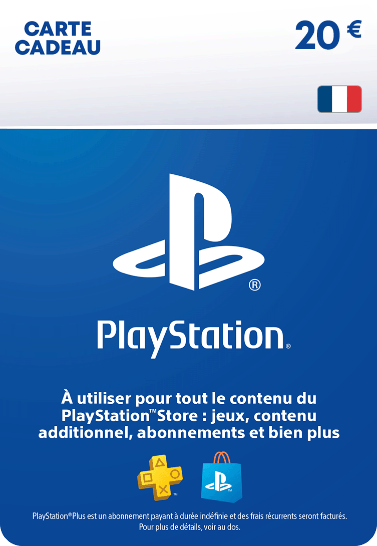Carte PlayStation 20 €