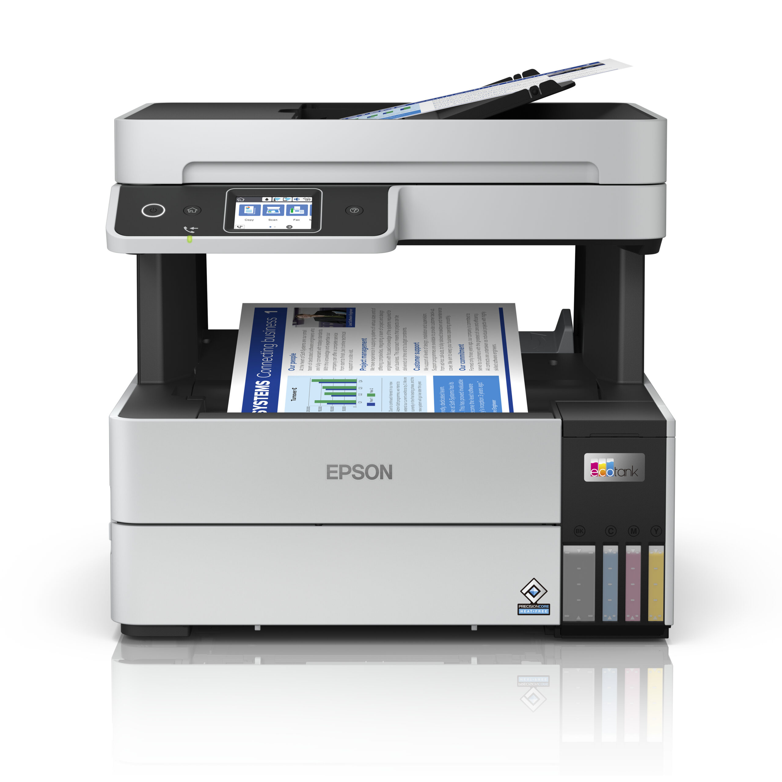 IMPRIMANTE EPSON ECOTANK L6490 A4 à réservoir À RÉSERVOIRS RECHARGEABLES (C11CJ88404)